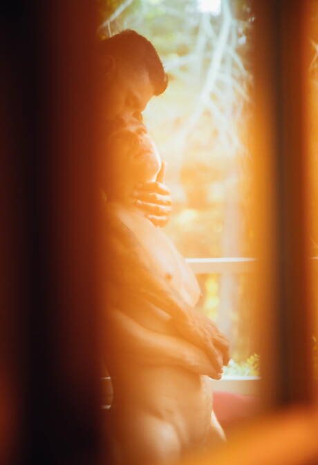 Berühmte Amerikaner, Superhengst Boomer Banks und harter Kerl Devin Franco ficken Arsch nach Blowjob im Freien