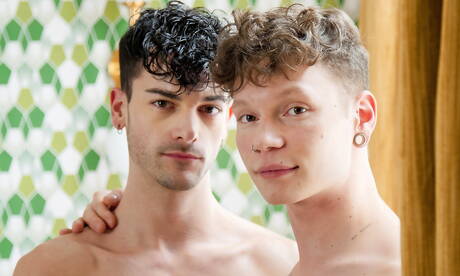 美國毛茸茸的帥哥 Cory Kane 和帥哥 Marco Bianchi 激烈肛交