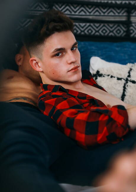 Cocky Boys: Nice american buddies hunk Austin Wolf and hot twink Avery Jones fuck after dick sucking and fisted