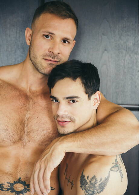 Famous americans, tough guy Austin Wolf and tough guy Levi Karter fuck ass after sucking cock