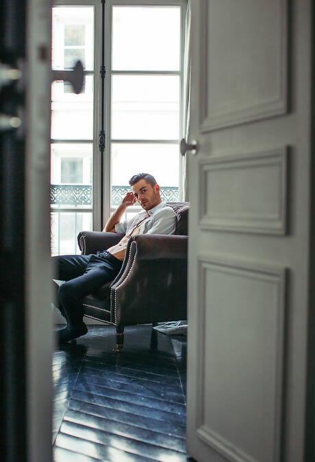 American otter Cory Kane and beefcake Damian Grey in hot anal sex