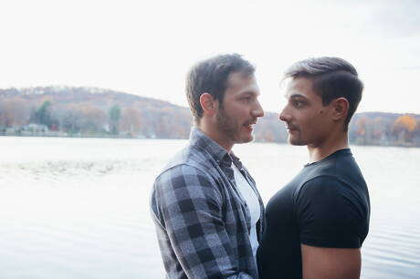 美國帥哥Brandon Cody和加拿大硬漢Carter Dane在戶外享受激情性愛