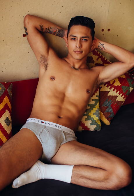 Cocky Boys: Hot american boys hot twink Mateo Vice and stud Sean Zevran in hard anal sex