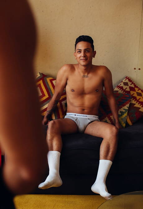 Hot american boys hot twink Mateo Vice and stud Sean Zevran in hard anal sex