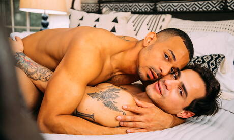 Las estrellas estadounidenses, el musculoso Levi Karter y el semental peludo Zario Travezz, se aman