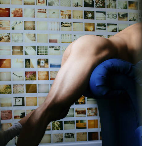 Hunky guy Lucas Champagne and american hot twink Tayte Hanson fuck after blowjob