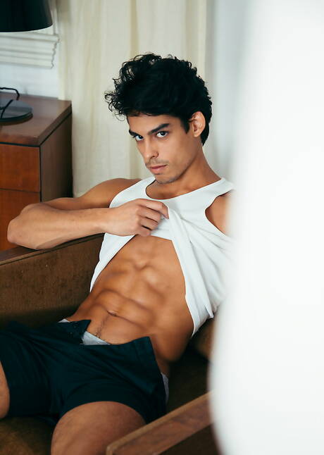 Cocky Boys: Hot american boys beefcake Nico Leon and hot bear Sharok have anal sex