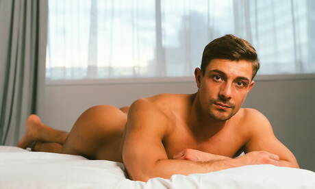 Cocky Boys: Canadian strongman Carter Dane and strongman Raphael Louis in hot homosexual action