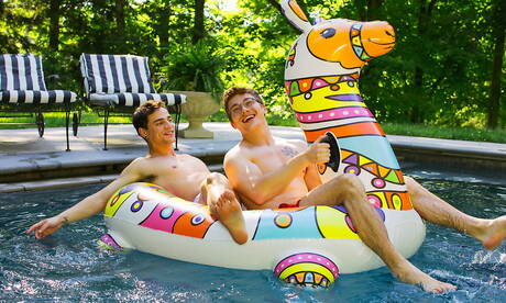 Les célèbres Américains, le beau Blake Mitchell et le beau Levi Karter s