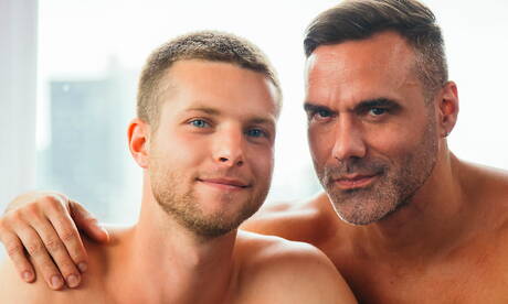 加拿大帥哥 Benjamin Blue 和加拿大硬漢 Manuel Skye 拳交