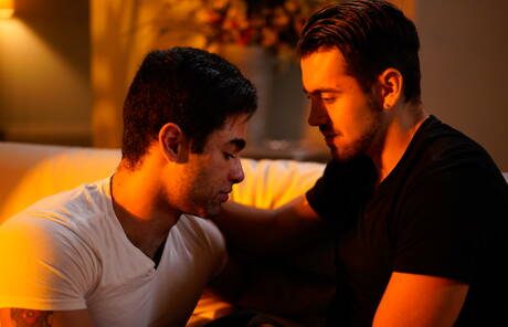 Il bel ragazzo americano Dante Colle e il duro brasiliano Lucas Leon fanno sesso bollente