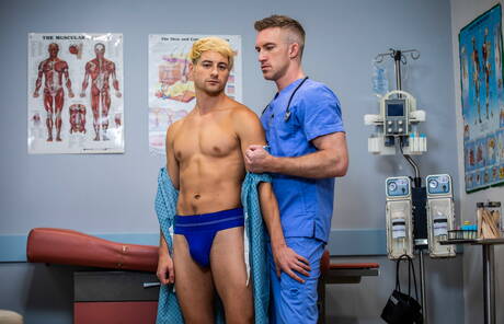 Heiße Amerikaner, Hengst Nick Fitt und Superhengst Taylor Reign in heißer Homosexuellenszene