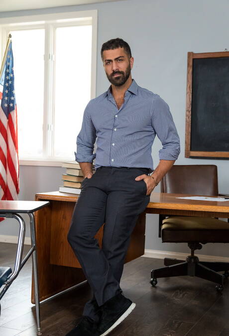 I ragazzi americani più sexy, Adam Ramzi e il muscoloso Tristan Hunter, si succhiano e si scopano a vicenda