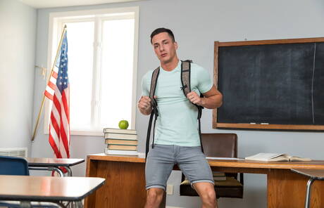 Hot american guys otter Adam Ramzi and beefcake Tristan Hunter sucking and fucking each other