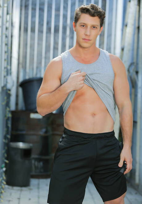 Paul Canon, Michael Del Ray, Jack Hunter, JJ Knight, Pierce Paris in einer Sexszene aus Next Door Studio