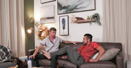 美國帥哥Ryan Jordan和肌肉男Dante Colle激情啪啪