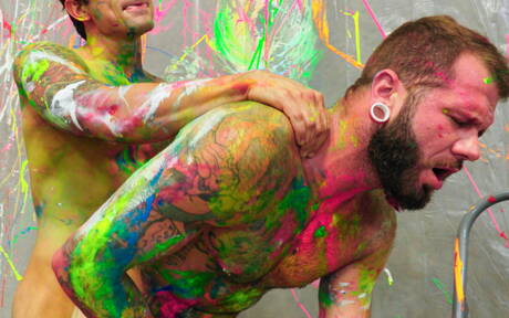 Der nette amerikanische Superhengst Johnny Hill und der bullige Dakota Payne lieben sich