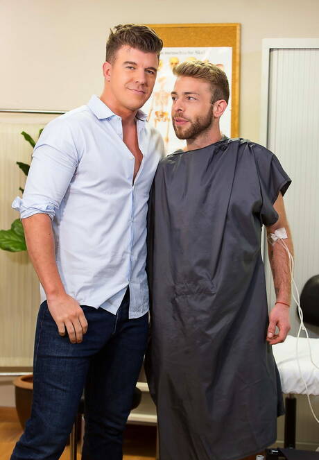 Next Door Studios: American well-built Jj Knight fuck ass after sucking dick