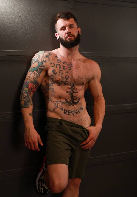 De Amerikaanse stoere Johnny Hill en Collin Simpson hebben goede seks