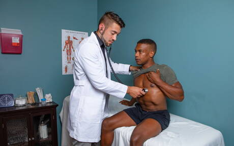 I simpatici amici americani Dante Colle e Adrian Hart, entrambi duri, si amano in modo interrazziale