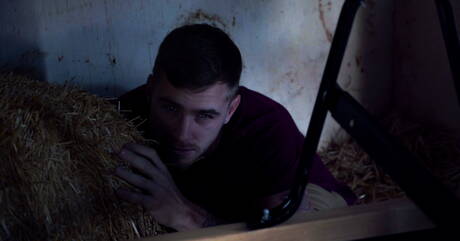 Twee Amerikaanse jongens twinken Ryan Jordan en de gespierde Will Braun boren een kont