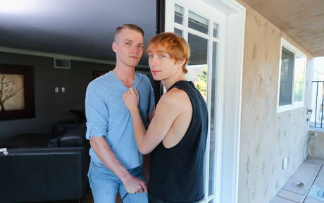 American young boy Kyle Brant and young Dylan Hart sucking and fucking each other