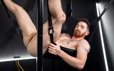 French beefy Chris Damned and american young Nick Milani have a hot couple scene