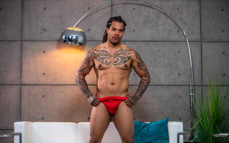 Black hunk Dillon Diaz and Floyd Johnson with big cocks