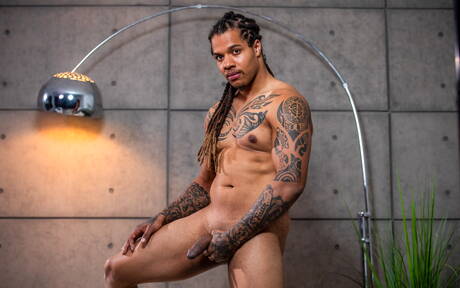 Black hunk Dillon Diaz and Floyd Johnson with big cocks