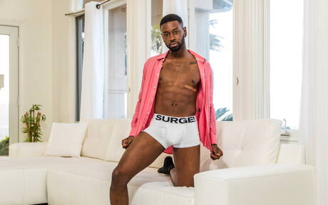 American hunk Nick Capra and  Taye Scott in black on white sex