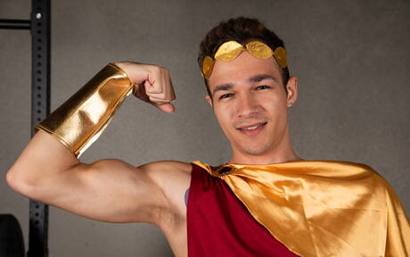 Next Door Studios: Sexy americans, hot twink Kyle Wyncrest and young Jayden Marcos sucking and screwing each other