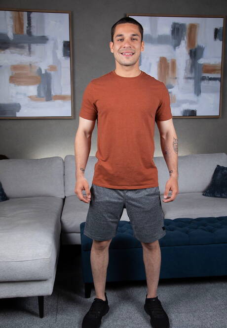 Next Door Studios: Hot american guys young boy Nick Thompson and hairy stud Andrew Miller in hard anal sex