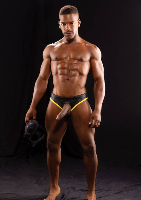 Hot boysBeau Butler, Adrian Hart and Reign have a hot interracial 3some sex