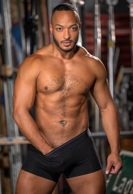 Heiße Amerikaner, der hübsche Austin Avery und der gut gebaute Dillon Diaz beim harten interracial Analsex