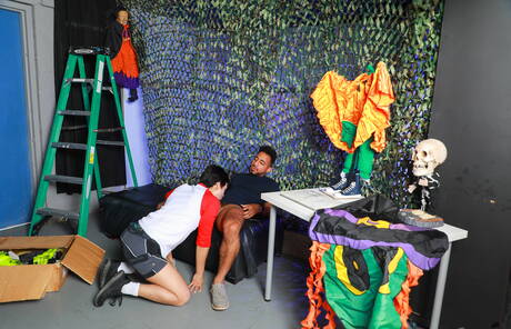 American twink Aaron Perez and tough guy Rodrigo Amor in hard interracial anal sex