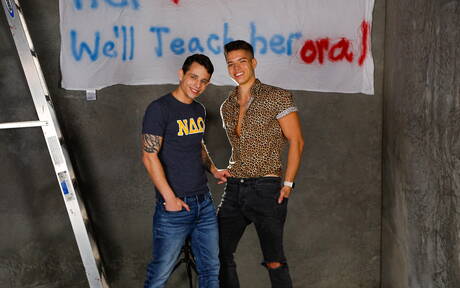 Der amerikanische Twink Kyle Wyncrest und Evan Knoxx lieben sich