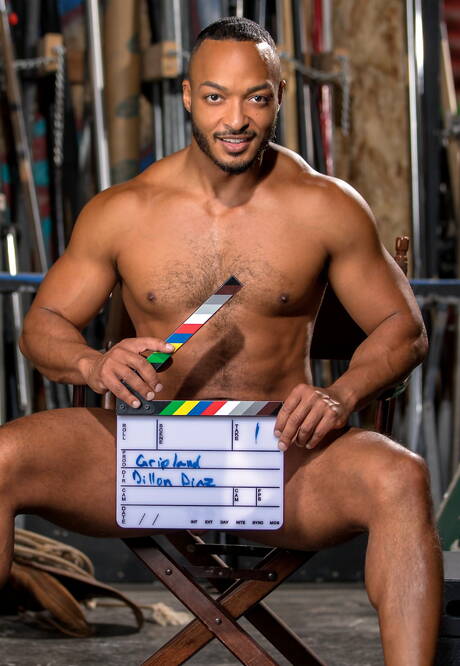 Hot americans, pretty boy Austin Avery and muscular Dillon Diaz in hot homosexual scene