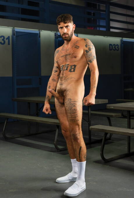 Il bel ragazzo francese Chris Damned e Travis Connor si scopano il culo dopo un pompino