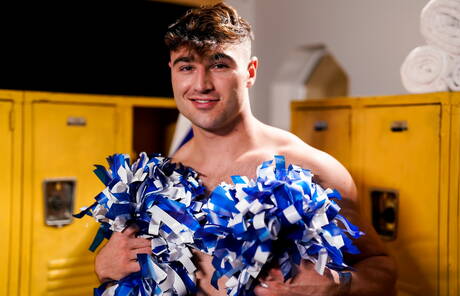 I sexy Dante Colle, Michael Boston e Killian Knox in un bollente trio anale