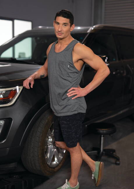 Two american guys hot bear Josh Mikael and superstud Jim Fit have a hot sex with fisting