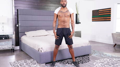 Horny boys August Alexander, Legacy Maxim and Timothy Drake in hard interracial 3some sex outdoor