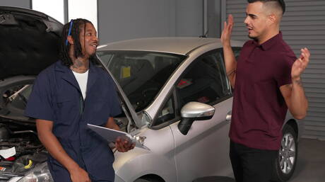 Arturo Santos y el supersemental de ébano Knockout en amor interracial