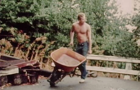 Sexy vrienden Mac Turner, Josh Kincaid en Eric Nolte in een harde trio-seks buiten