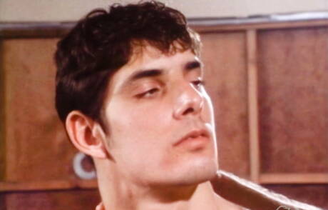 Beefcake Mark Hunter and beefcake Joe Reeve in hard anal sex