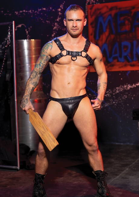 Hot boysIsaac X, Marco Napoli and Ryan Carter in hot 3some ass fuck action