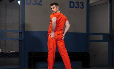 Ace Stallion and american husky guy Declan Blake in rimming and fisting scene