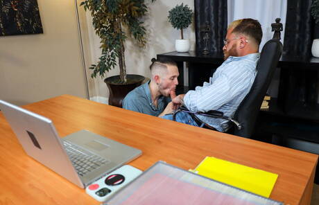 Pride Studios: Two american boys hairy bear Riley Mitchel and hot twink Christian Ace banged each other