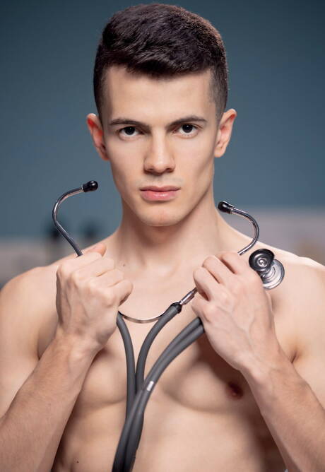 Raging Stallion: Two american guys muscular Cade Maddox and superstud Eric Rey make a love