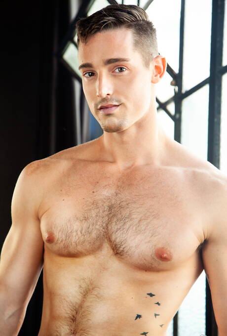 兩個美國肌肉發達的史蒂文·李和帥氣的科爾比·塔克在吸吮後操屁股