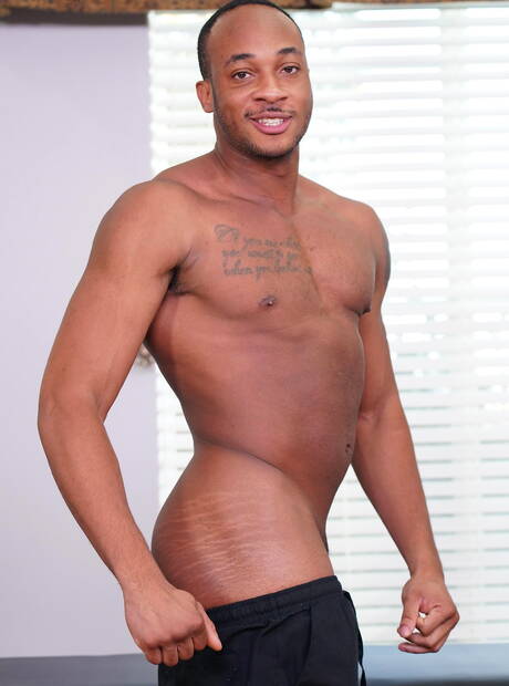 Shameless guys Dillon Diaz, Drew Dixon and Trent King in hot interracial threesome ass fuck